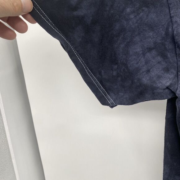 Vintage SKULLBONE Fiery Skeleton Motorcycle Rider Shirt Large Delta Pro Gothic - Picture 4 of 10